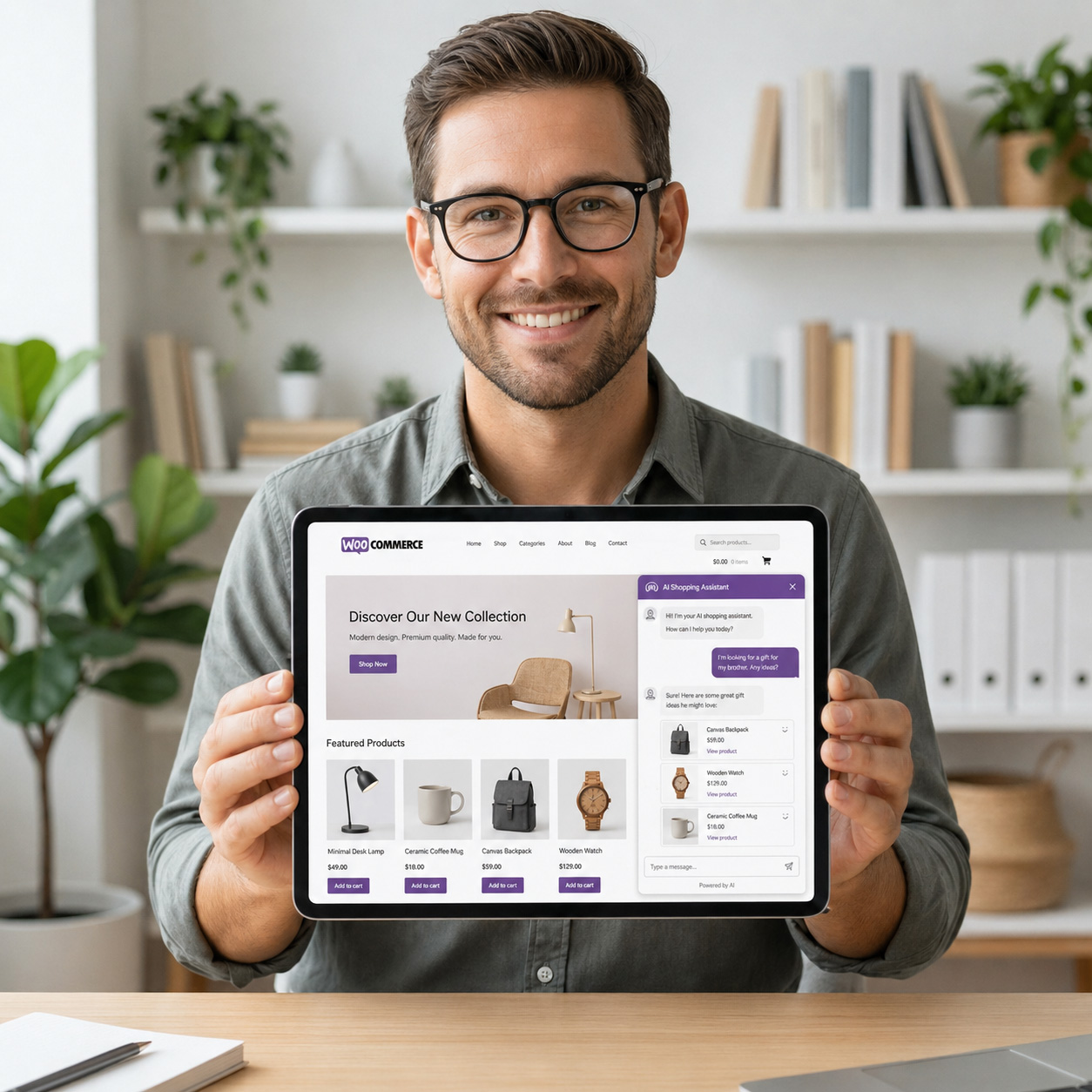 NS AI Chatbot for WooCommerce preview 1