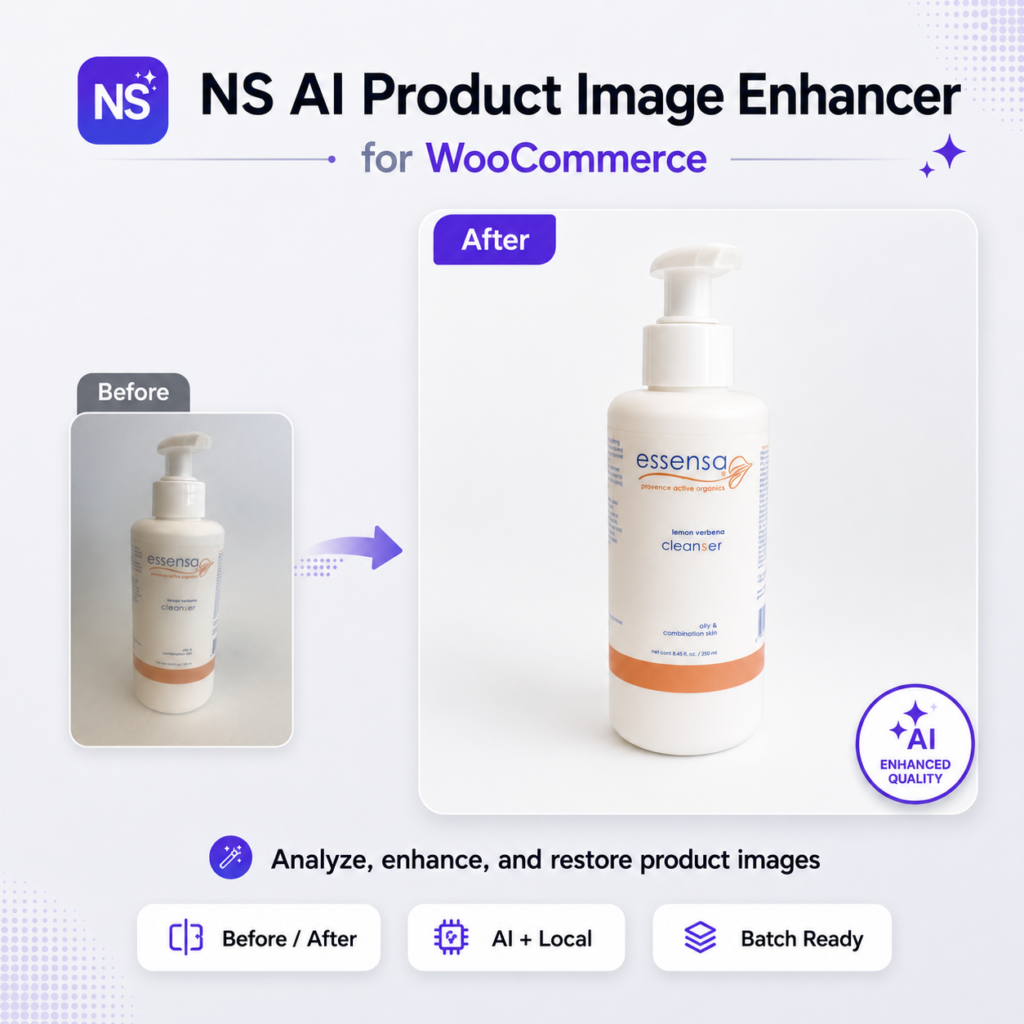 AI Product Image Enhancer for WooCommerce